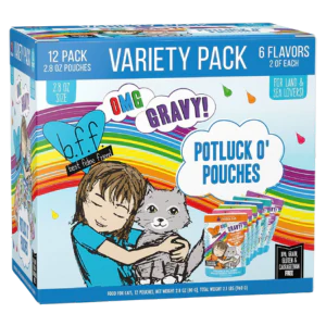 Weruva BFF OMG Potluck O' Pouches Variety Pack Canned Cat Food - Image 2