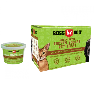 Boss Dog Frozen Greek Yogurt Peanut Butter & Apple