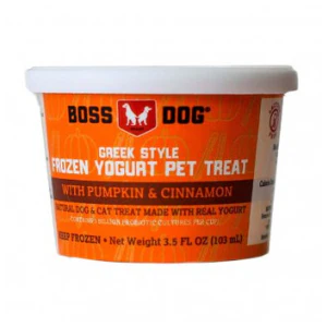 Boss Dog Frozen Greek Yogurt Pumpkin & Cinnamon - Image 3