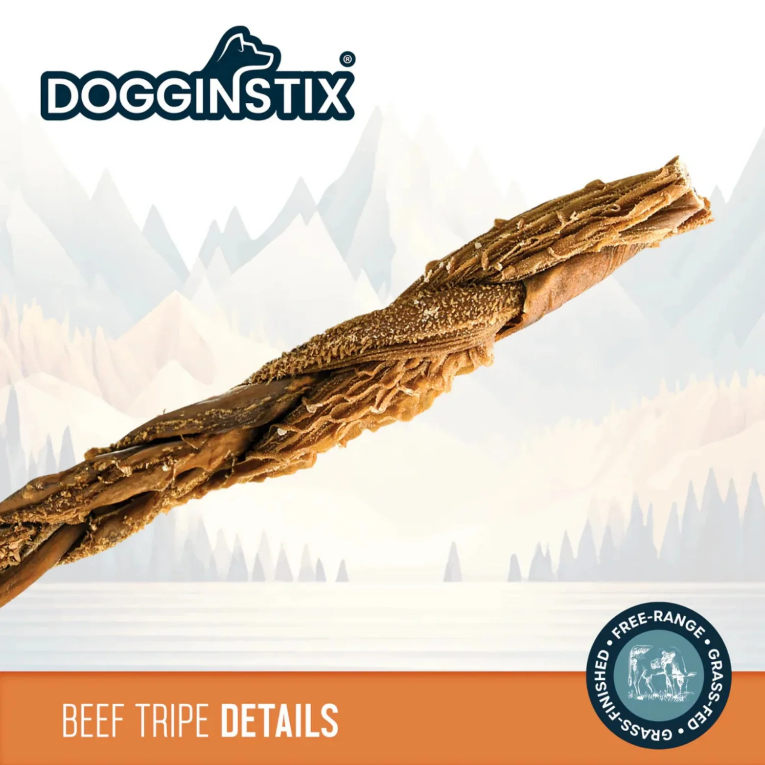 Dogginstix Braided Beef Tripe Dog Chew - Image 4