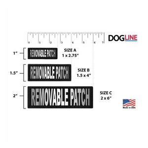 Dogline Removeable 3D Patches - Set of 2 "Do Not Pet" - Image 5