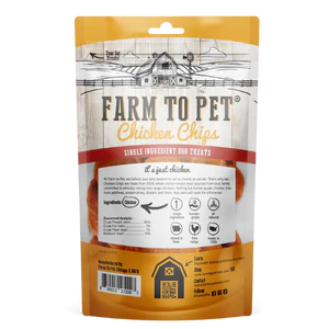 Farm To Pet Chicken Chips Dog Treats - Image 2