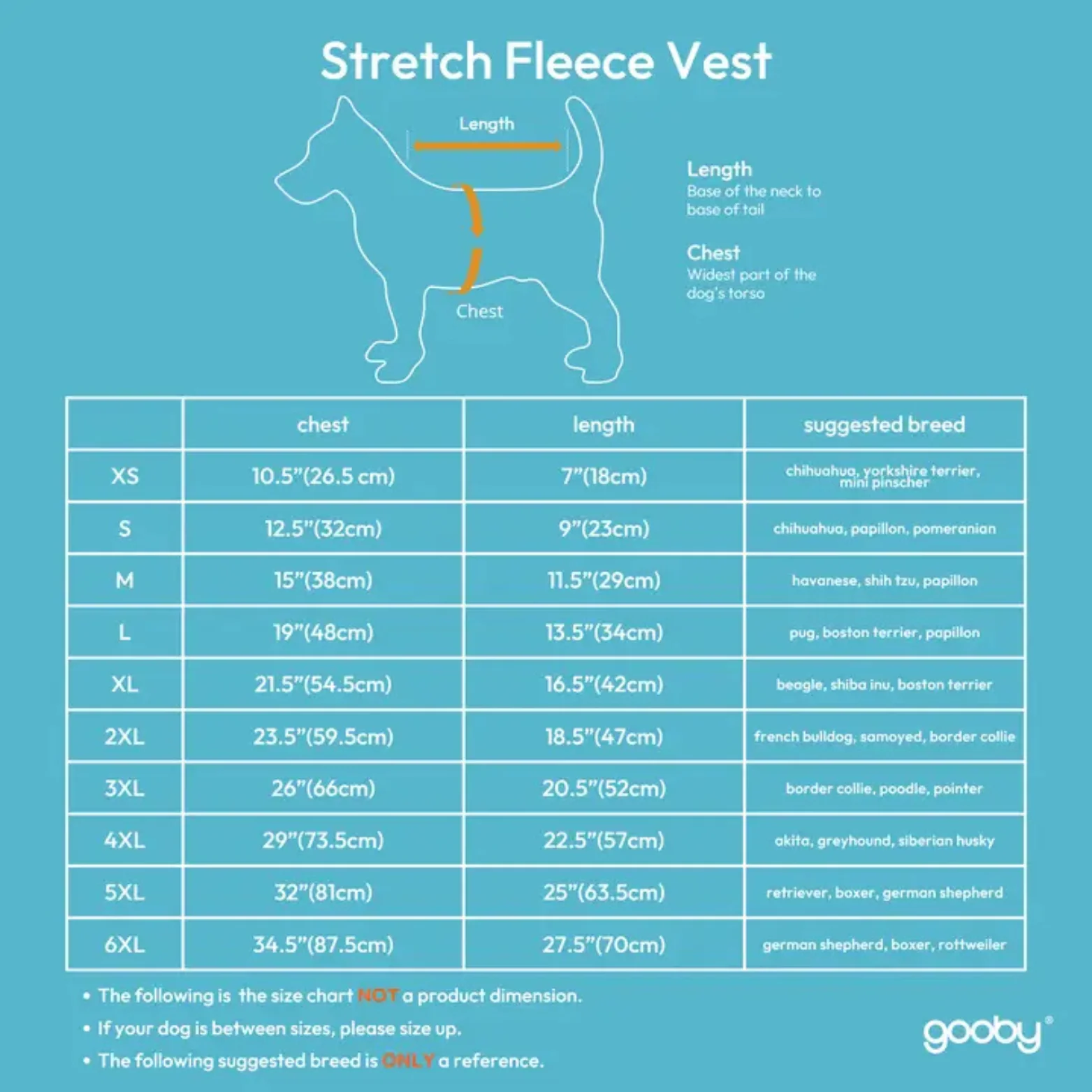 Gooby Stretch Fleece Prints Dog Vest Plaid Red - Image 2