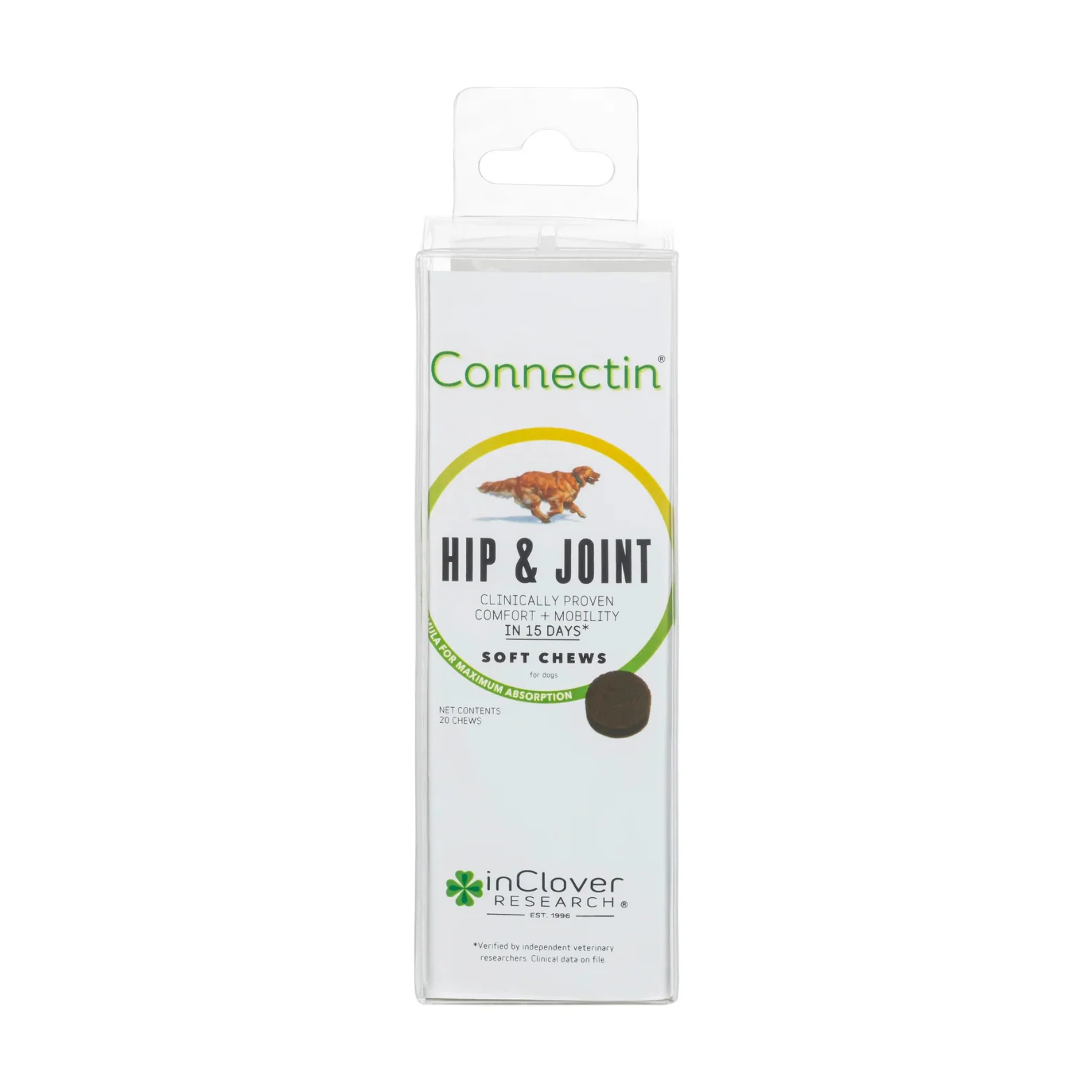 InClover Canine Connectin Clinically Proven Hip & Joint Supplement, Soft Chews - Image 9