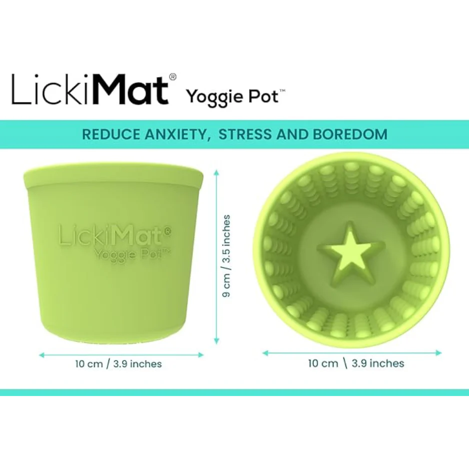 Innovative Pet Products Lickimat Yogie Mat Treat Dispenser Red for Dogs - Image 3