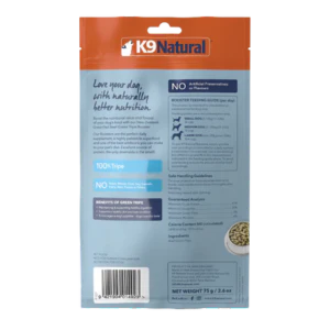 K9 Natural Dog Freeze-Dried Beef Green Tripe Booster - Image 2