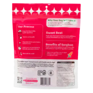 Lord Jameson Love Puffs Sweet Beat Organic Dog Treats 4 oz - Image 2