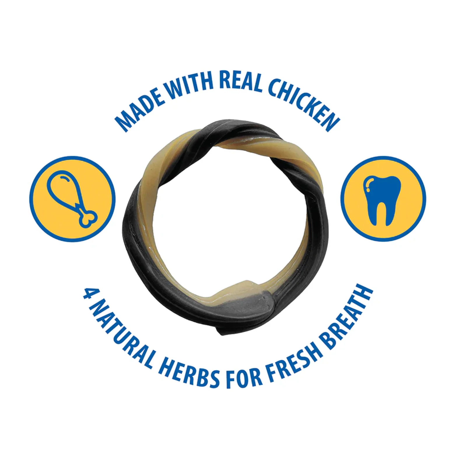NPIC N-Bone Adult Dental Rings Chicken Flavor 7pk - Image 3