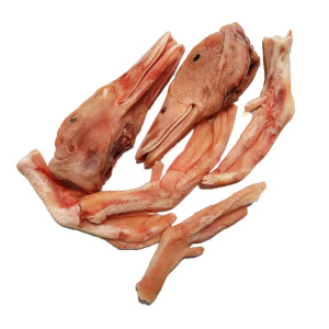 Savage Cat Frozen Duck Head & Feet for Dogs and Cats, 4 pack - Image 2