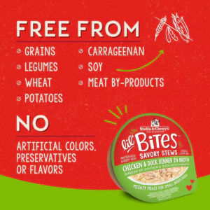 Stella & Chewy's Lil Bites Savory Stew Chicken & Duck Dog Food 2.8 oz - Image 4
