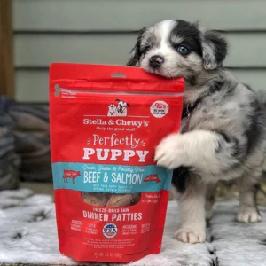 Stella & Chewy's Puppy Beef & Salmon Patties Freeze-Dried Dog Food - Image 3