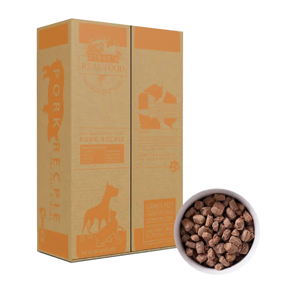Steve's Real Food Frozen Raw Dog and Cat Food Pork - Image 3